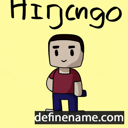 cartoon of the name Higino