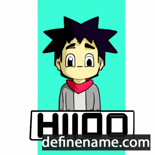 cartoon of the name Hiichiro