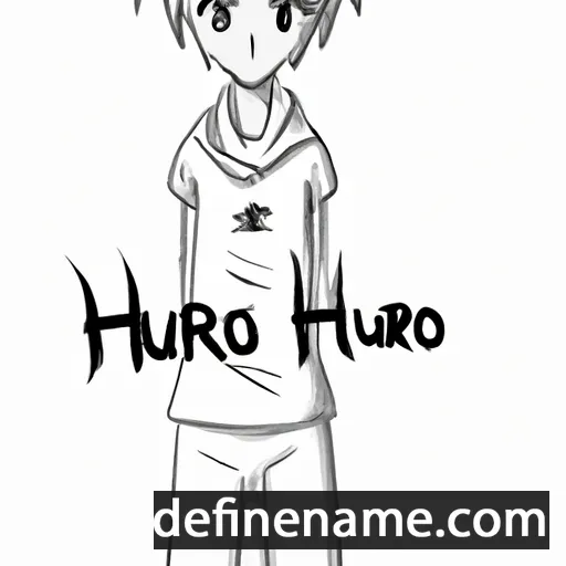 cartoon of the name Hiirou