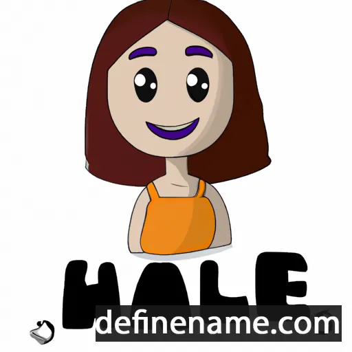 cartoon of the name Hilae