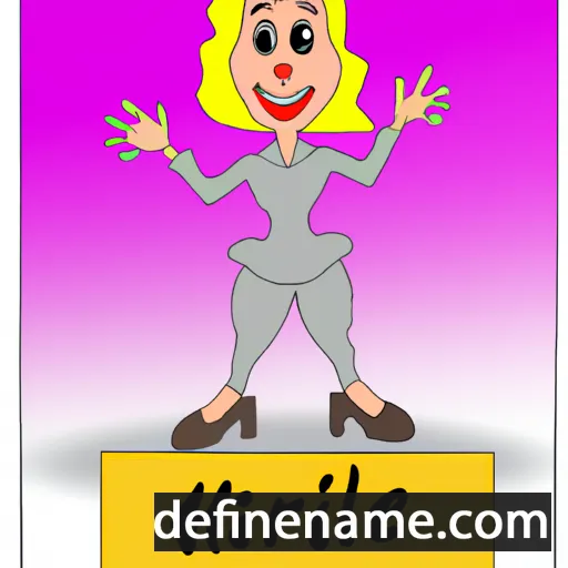 cartoon of the name Hilarije