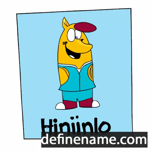 cartoon of the name Hilarino