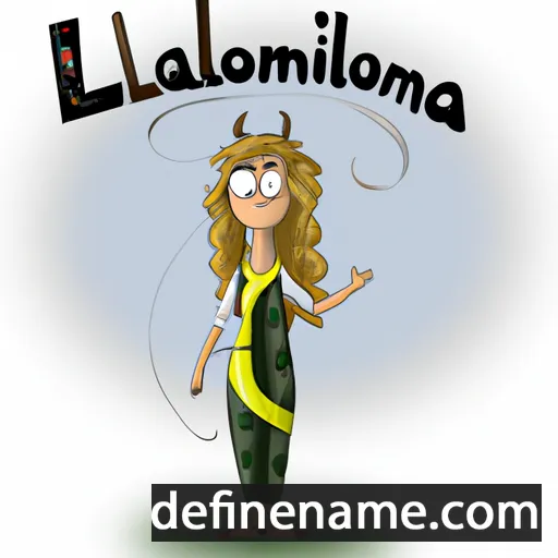 cartoon of the name Hilariona