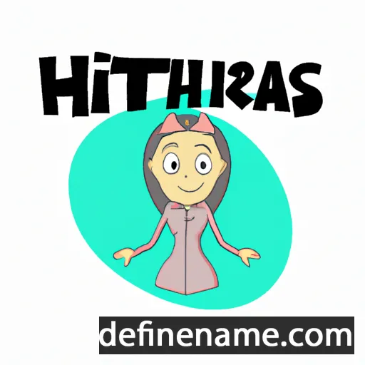 cartoon of the name Hilaritas