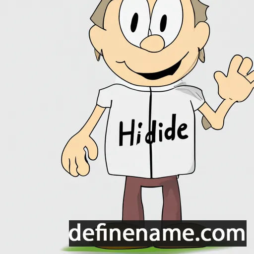 cartoon of the name Hildéric