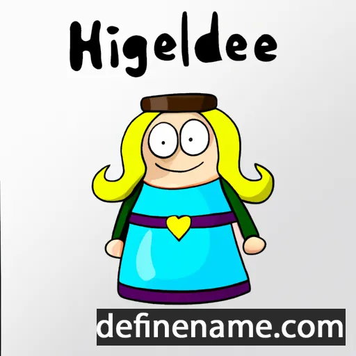 Hildegonde cartoon