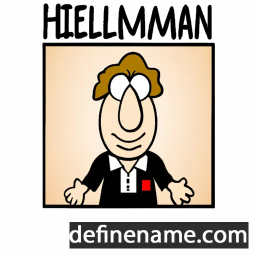 cartoon of the name Hildeman