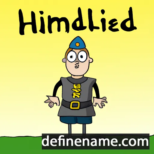 cartoon of the name Hildemund