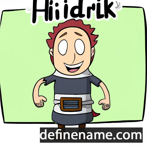 cartoon of the name Hildirik