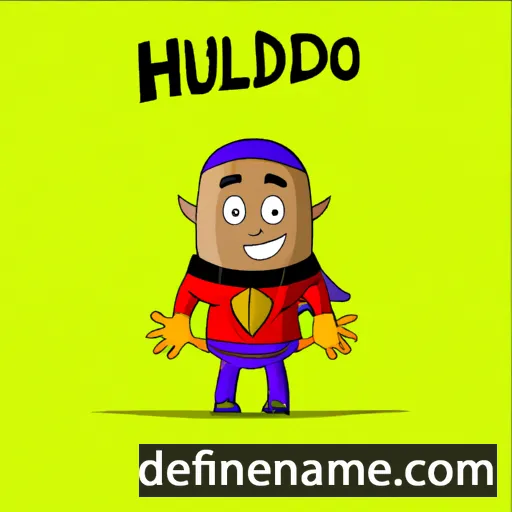 cartoon of the name Hilduardo