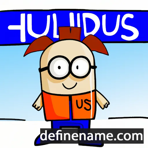 cartoon of the name Hildus