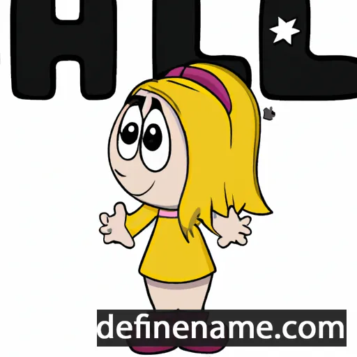 cartoon of the name Hili