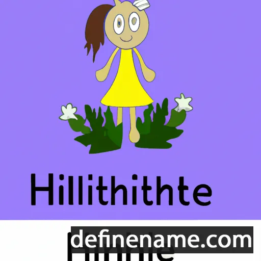 Hillianthe cartoon