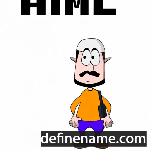 cartoon of the name Hilmir