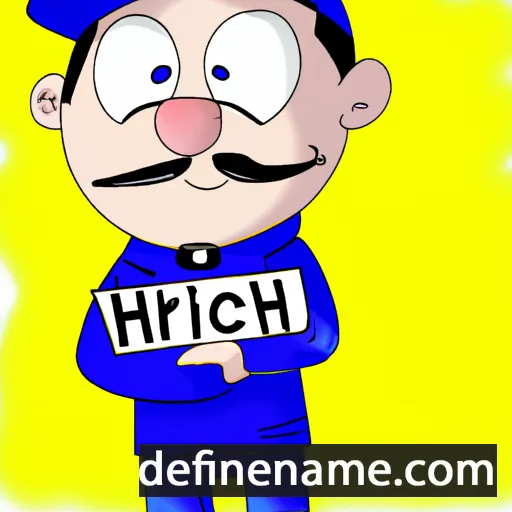 cartoon of the name Hilrich