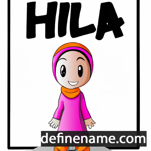 Hilwa cartoon