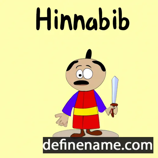 cartoon of the name Himabindu