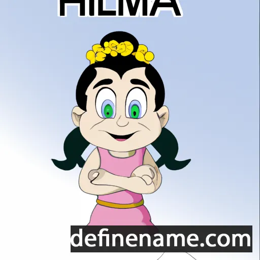 cartoon of the name Himali