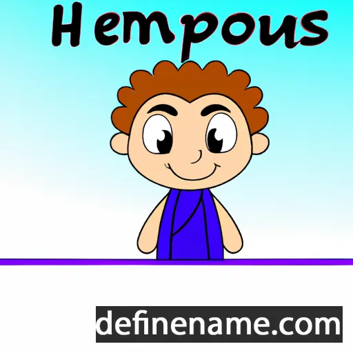 cartoon of the name Himeros