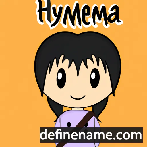 cartoon of the name Himeya