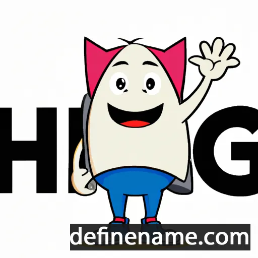 cartoon of the name Himig