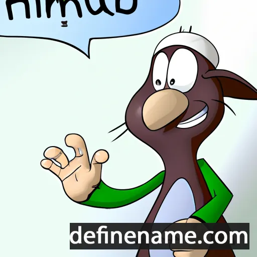 cartoon of the name Himiltrud