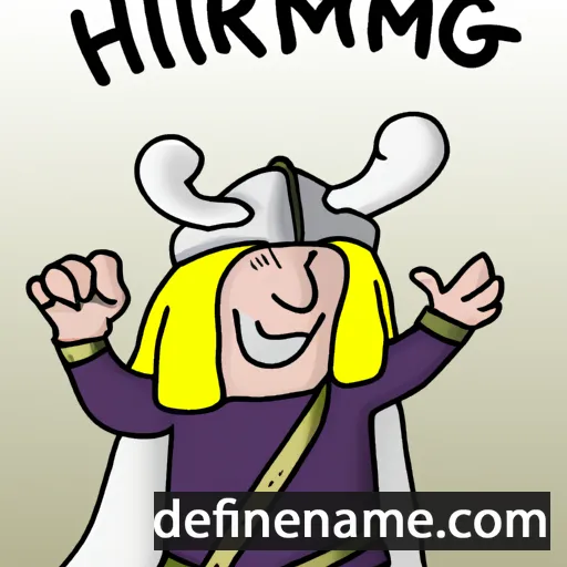 Himinbjörg cartoon