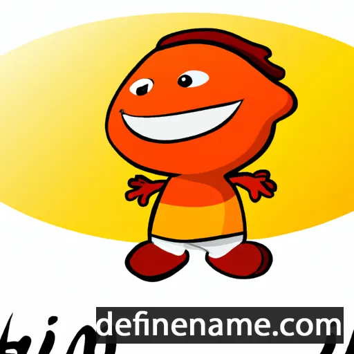 cartoon of the name Himni