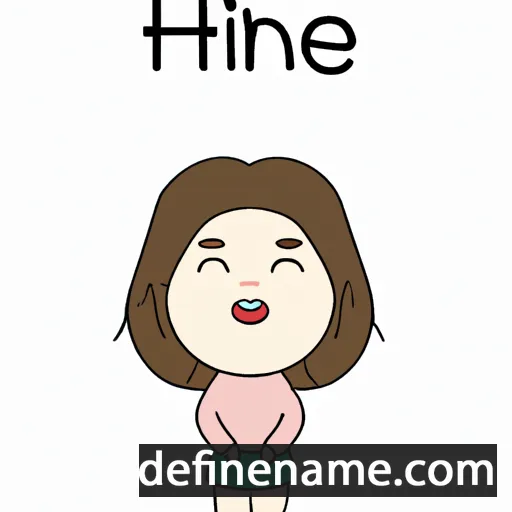 Hin-hye cartoon