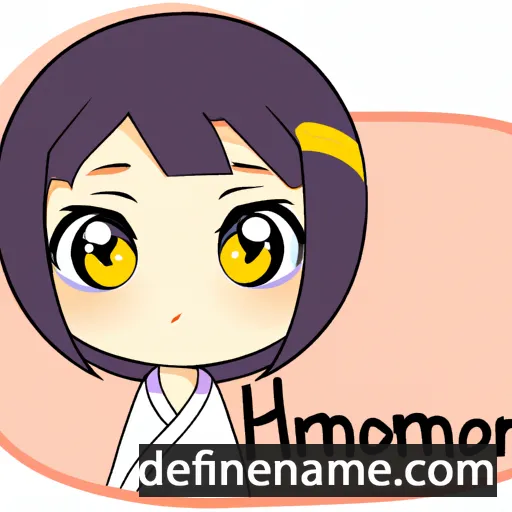 Hinamori cartoon