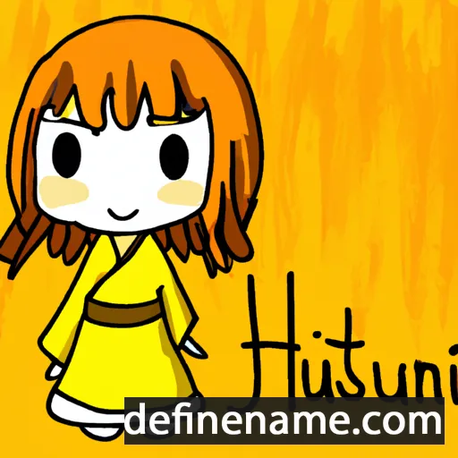 cartoon of the name Hinatsu