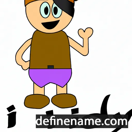 cartoon of the name Hindy