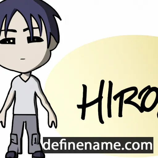 Hinori cartoon