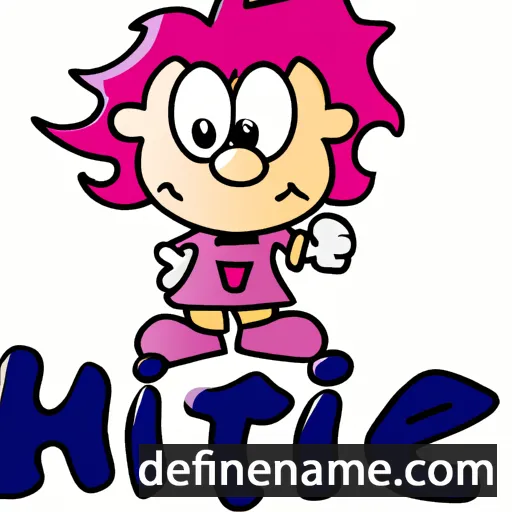 cartoon of the name Hintje