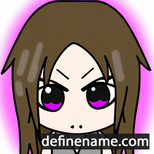 cartoon of the name Hiori