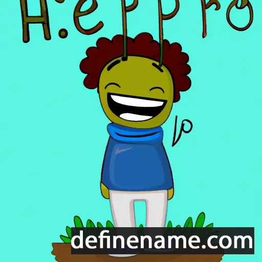 cartoon of the name Hiperió