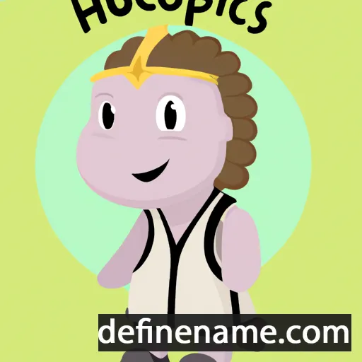 cartoon of the name Hippoclides