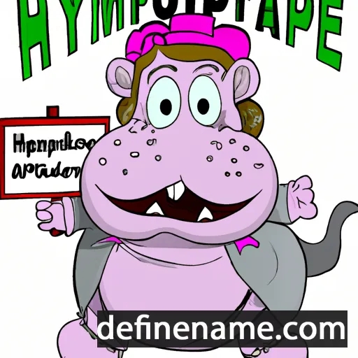 cartoon of the name Hippomedusa