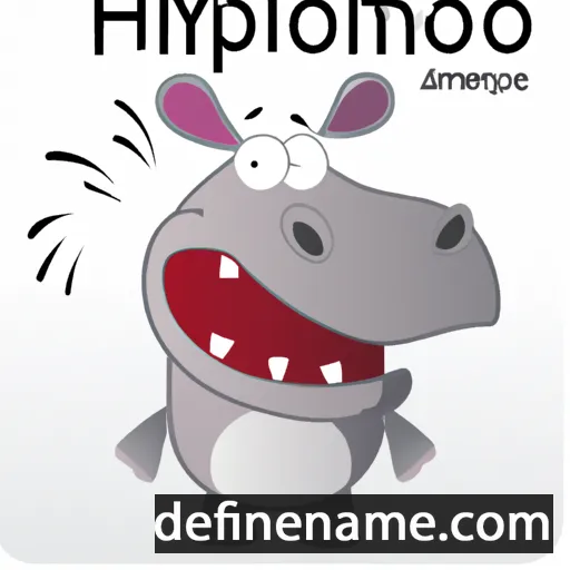 Hipponome cartoon