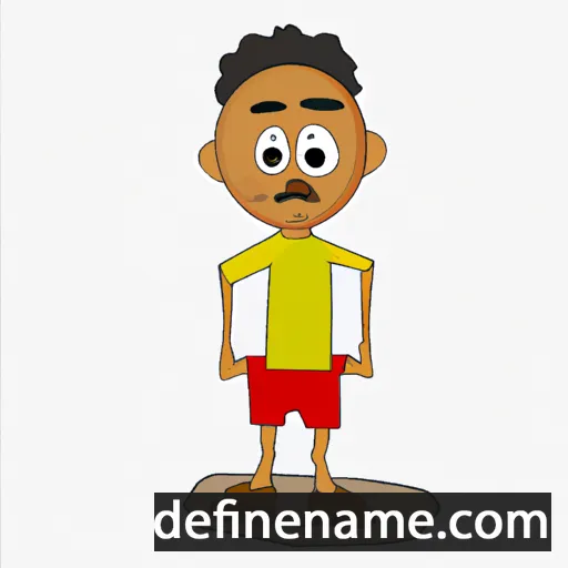 cartoon of the name Hiralkumar