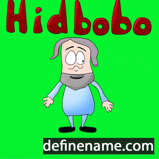 cartoon of the name Hirbod