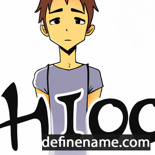 cartoon of the name Hiro