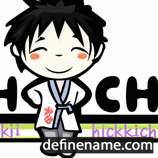 cartoon of the name Hirochika