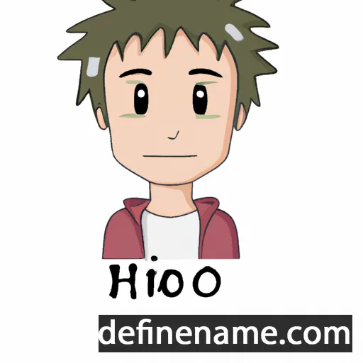 cartoon of the name Hirohiko