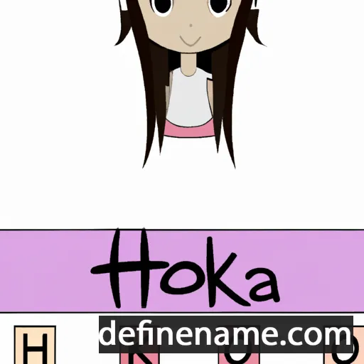 Hiroka cartoon