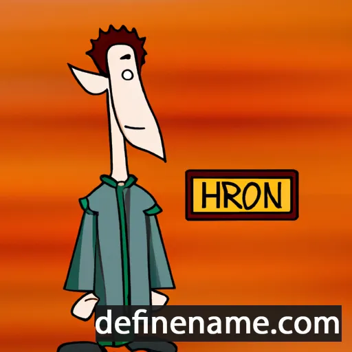 Hiron cartoon