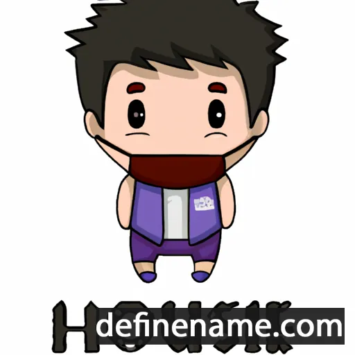 cartoon of the name Hirosuke