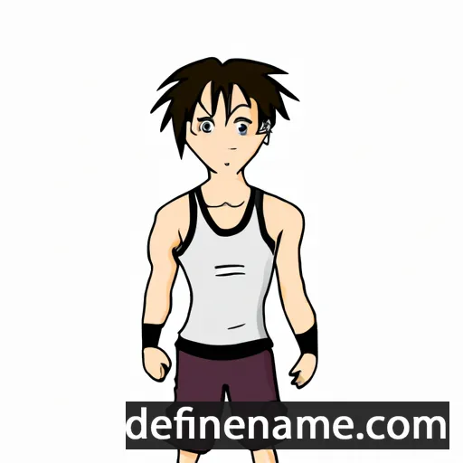 cartoon of the name Hiroya