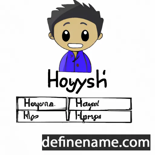 cartoon of the name Hiroyasu