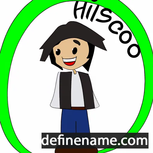 cartoon of the name Hisajiro